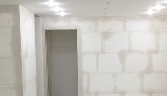 BLOCO DE GESSO INSTALADO