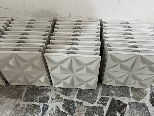 PLACA REVESTIMENTO 3D GESSO